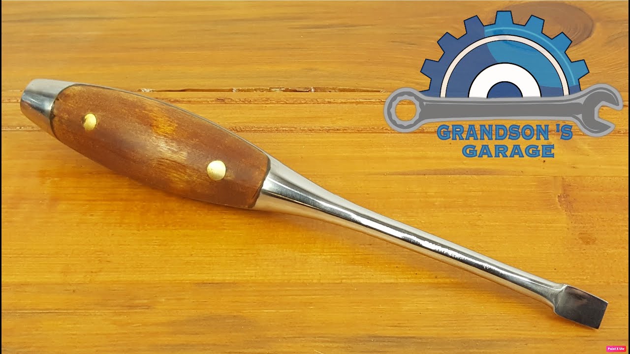 Restoration of screwdriver / Renowacja śrubokręta PRL / Kuźnia Sułkowice