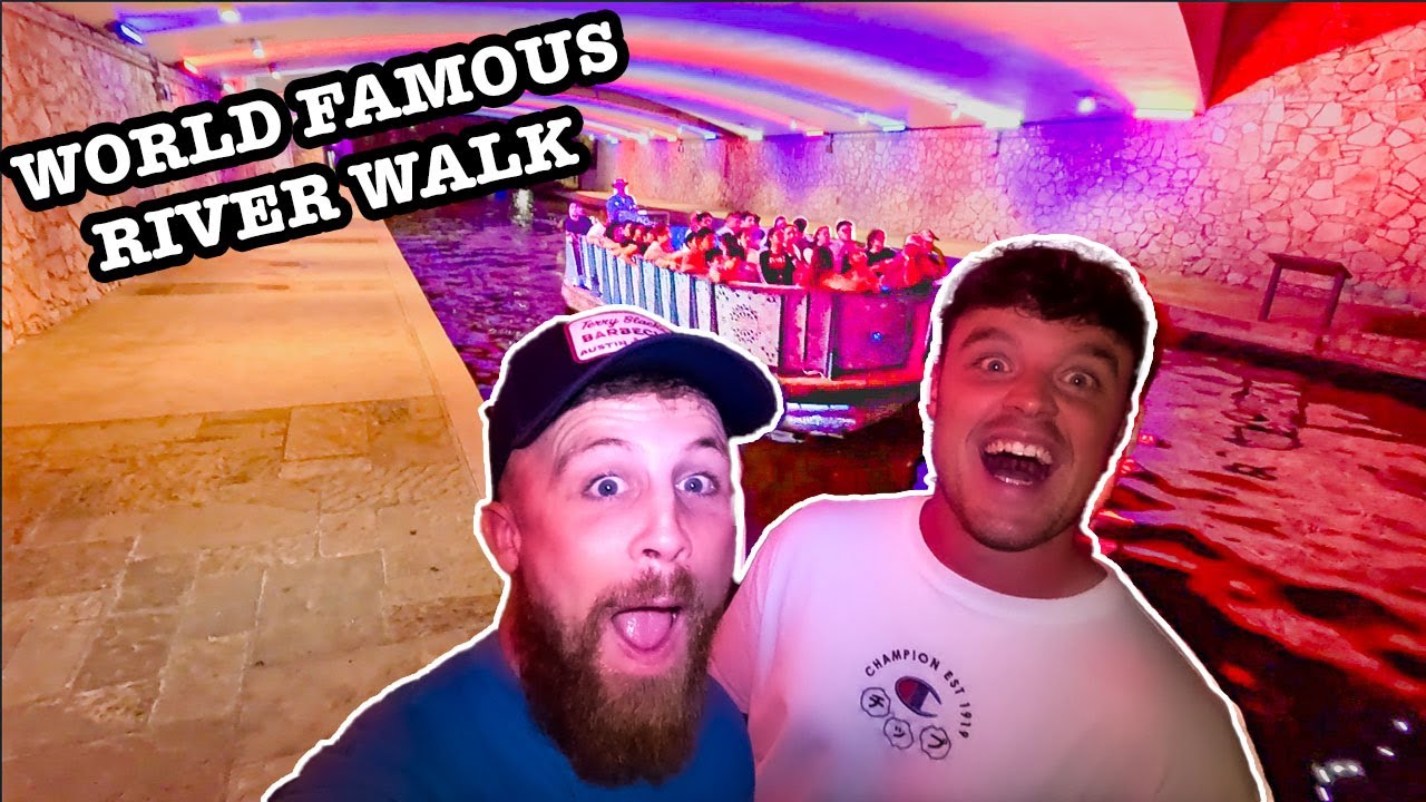 Brits Experience THE WORLD FAMOUS River Walk