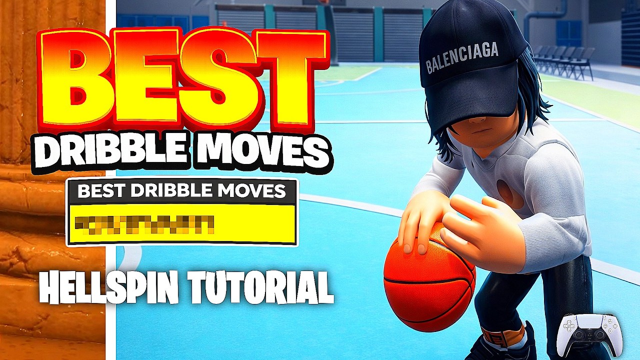 NEW #1 COMP GUARD DRIBBLE TUTORIAL + BEST SIGS + BEST HELLSPIN TUTORIAL ON PLAYGROUND BASKETALL