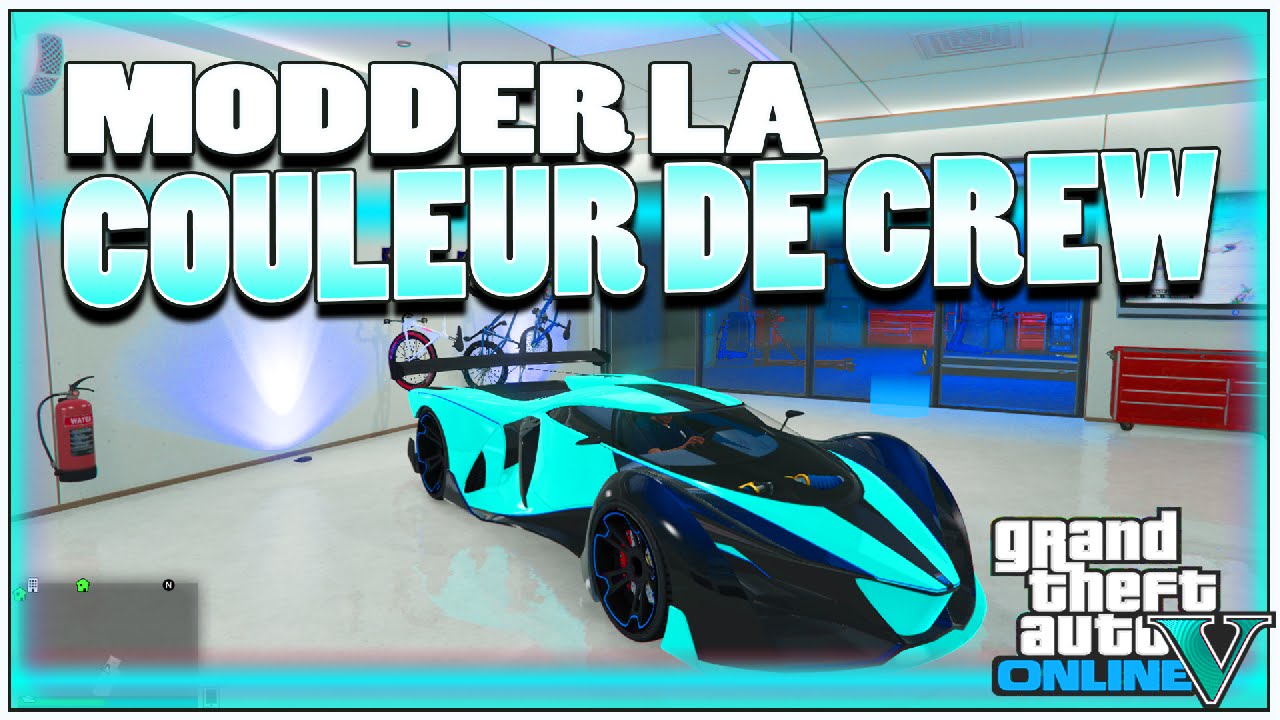 TUTO | MODDER LA COULEUR DE CREW - GTA 5 ONLINE