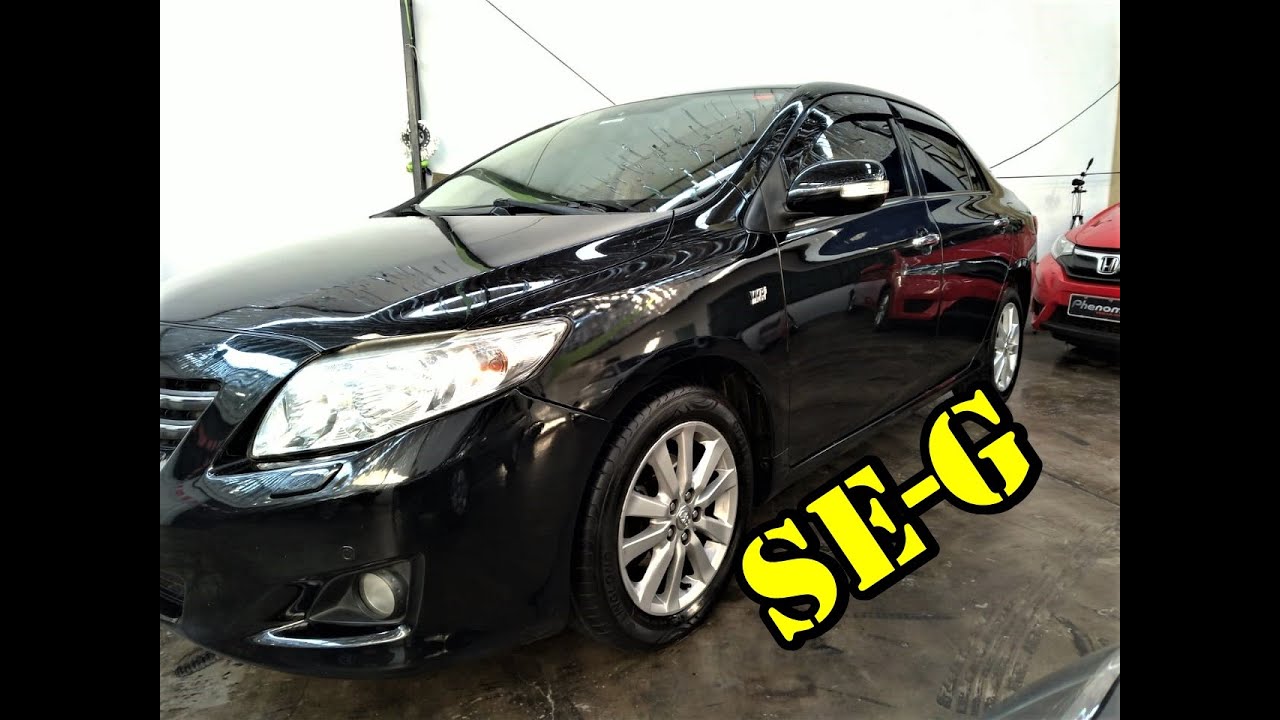 COROLLA SE-G 2010 - Avaliação - Preço - Ficha técnica