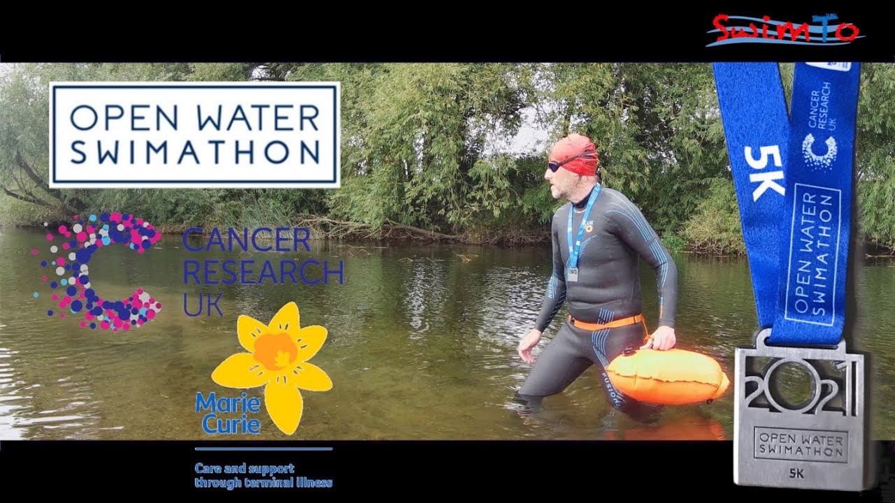 Open Water 5K Swimathon 2021 - Charity swim for Cancer Research UK and Marie Curie - SwimTo