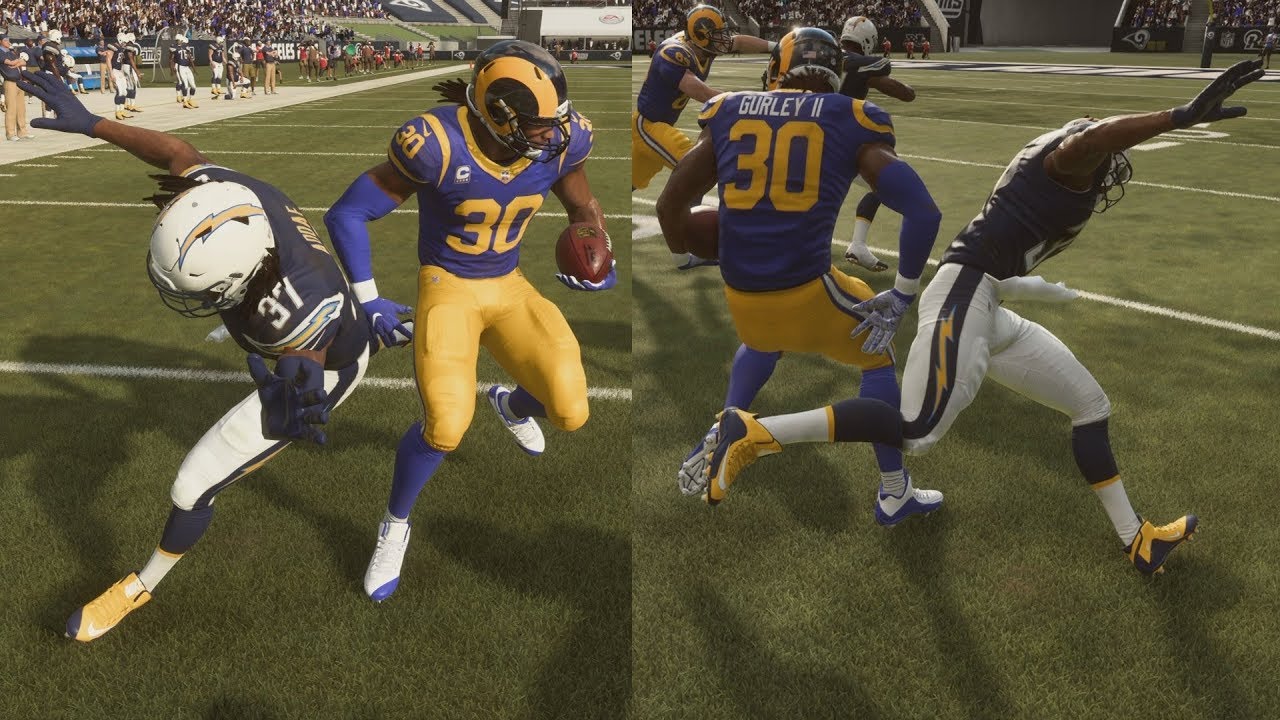 Madden 19 Career - Gurley's Juking! 100+ Rushing Yards!