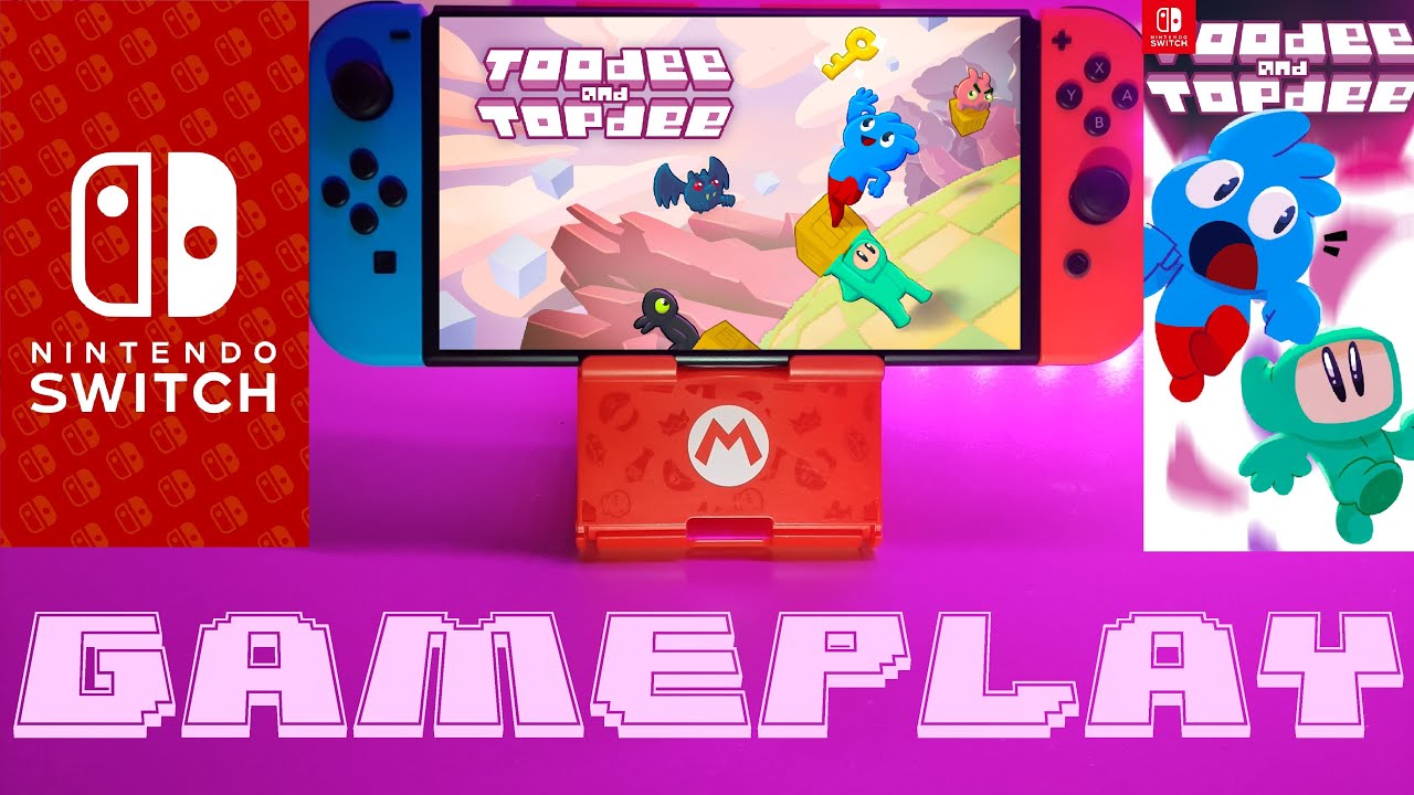 Toodee and Topdee - Nintendo Switch / Gameplay