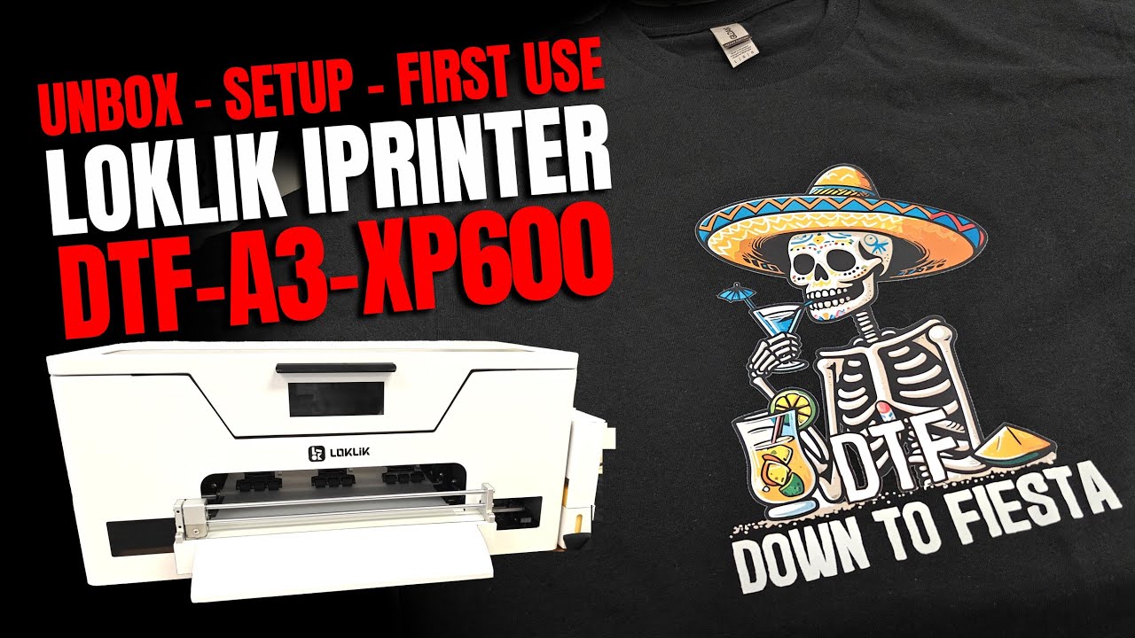 Loklik A3-XP600 DTF Printer Setup & Test | Is It Worth It for Small Business?