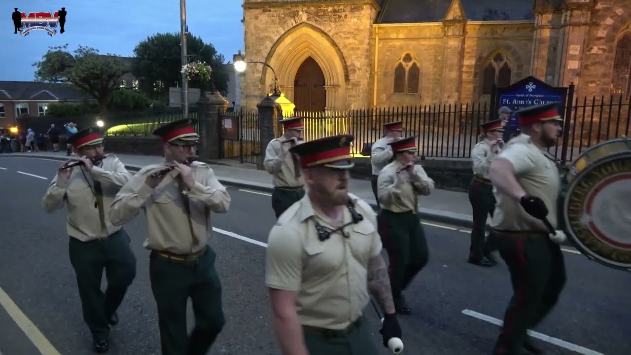 Castlederg Young Loyalist Flute Band @ Ballymacall True Blues Flute Band Parade 2025