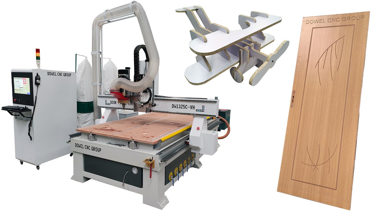 How to Make Cabinet bedroom doors by ATC cnc router?