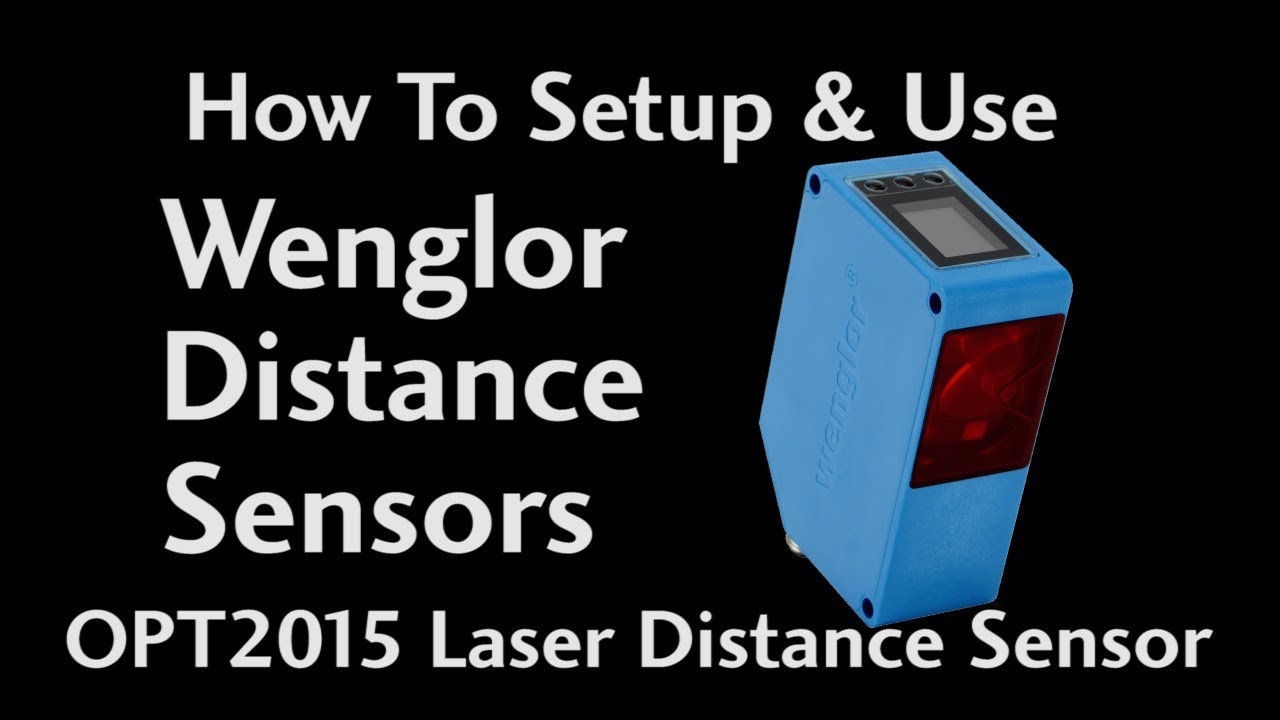 Wenglor Distance Sensors (OPT2015 Laser Distance Sensor) from AutomationDirect