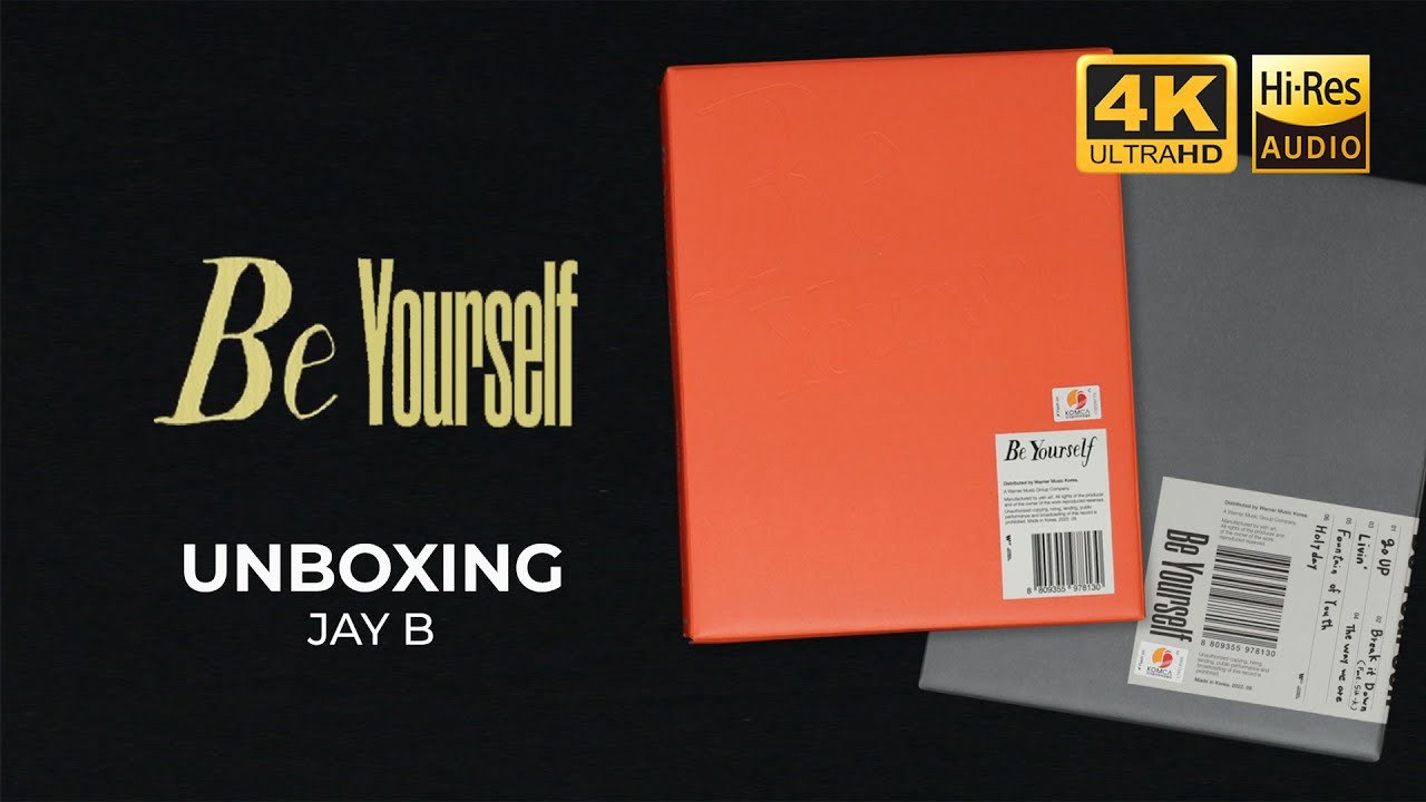 [4K/Hi-Res] UNBOXING JAY B 2nd EP - Be Yourself (Be / Yourself ver)| 갓세븐 제이비 비유어셀프 앨범 고업