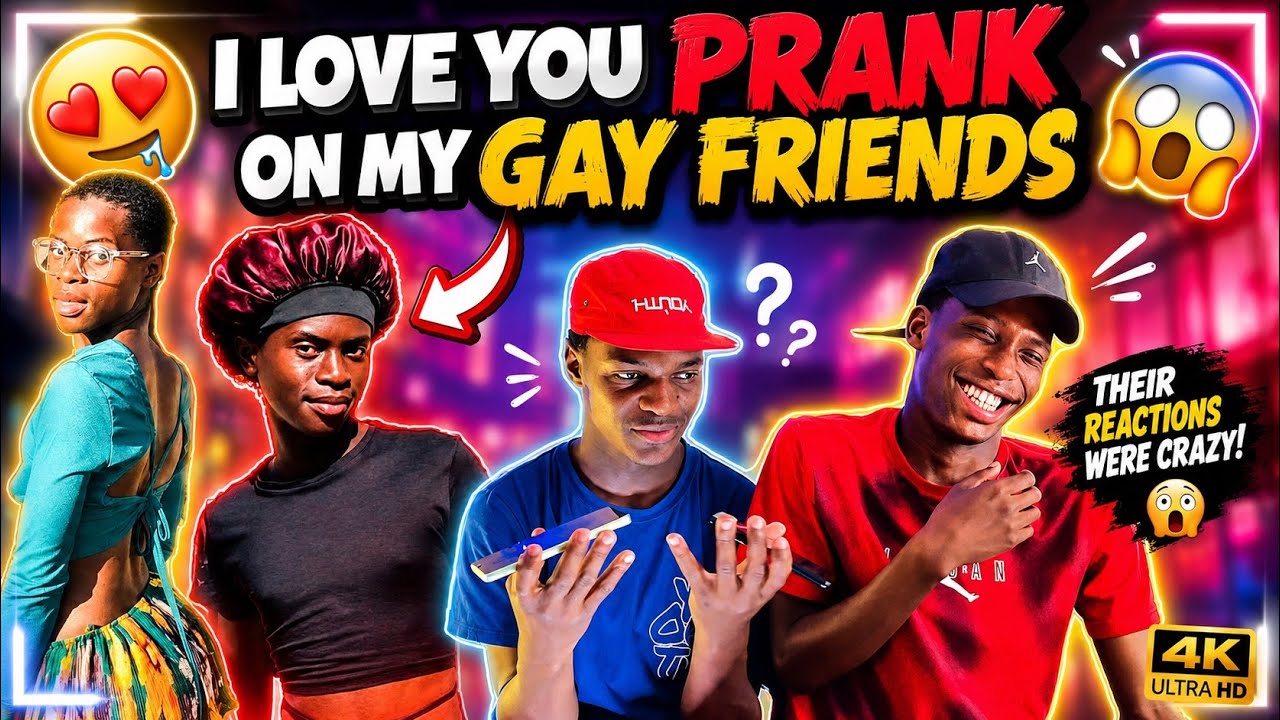 I LOVE YOU PRANK ON MY GAY 🏳️‍🌈 FRIENDS ||BAD IDEA 😭
