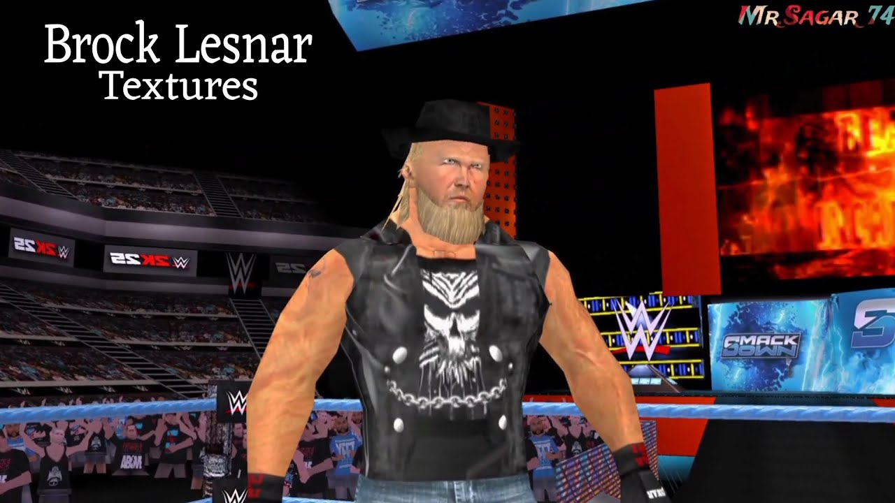 WWE 2K25 PSP - Брок Леснар 2K25 PSP Мод для SvR 10 2K25 PSP | Мод SvR 10