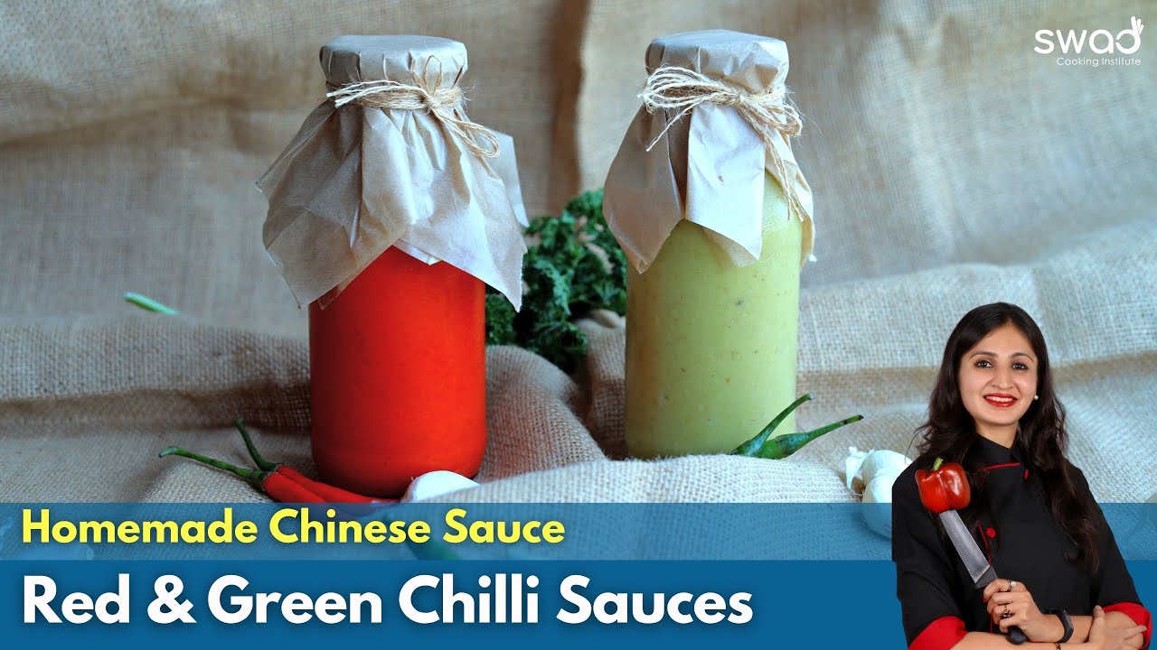 How To make Red & Green Chilli Sauce | चिल्ली सॉस मिनटों में तैयार घर पर | Chinese Sauce Recipe