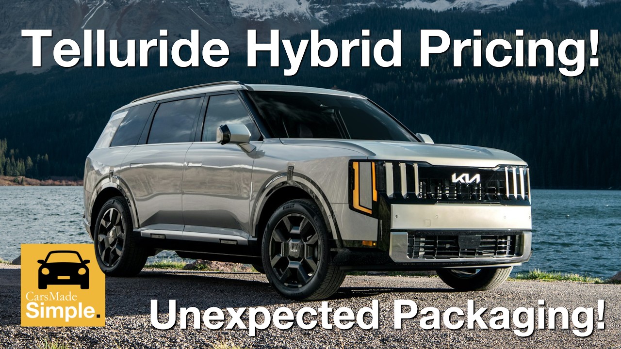 Полная информация о ценах на Kia Telluride Hybrid 2027 года + сравнение с Palisade Hybrid!!
