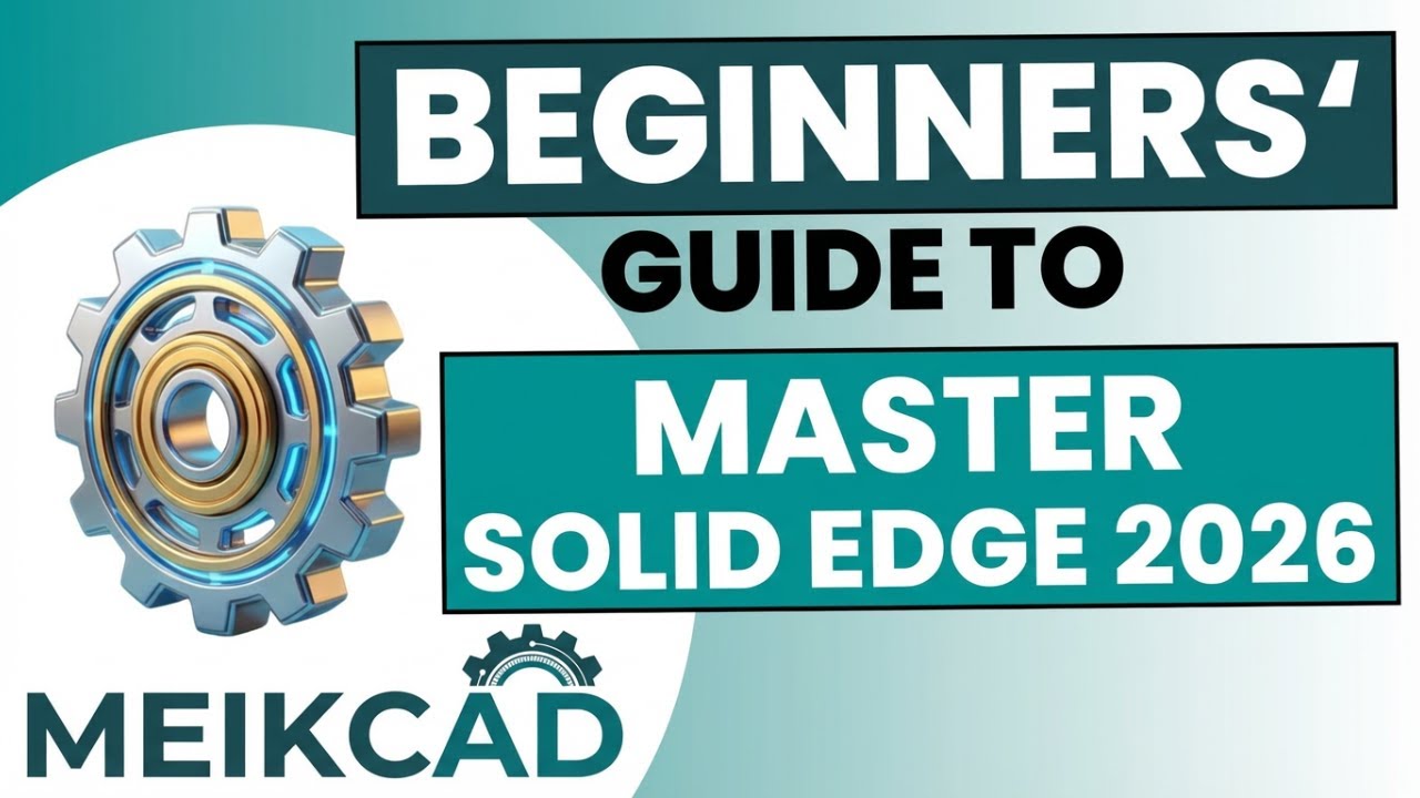 Solid Edge 2026 | Der erste Start, Funktionen und Einstellungen | Tutorial [DE]