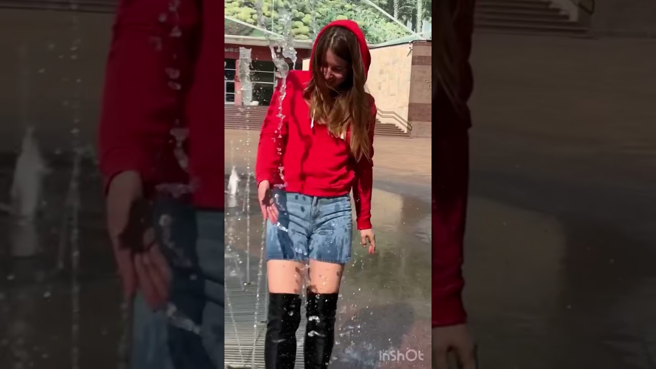 Inna #shorts #fountain #wet #giris