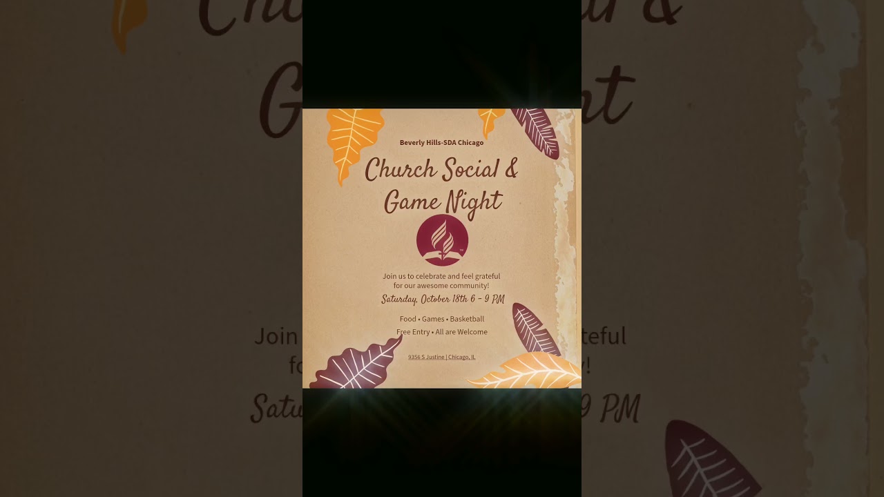 Save the date and come join us!!! #chicago #sdachurch
