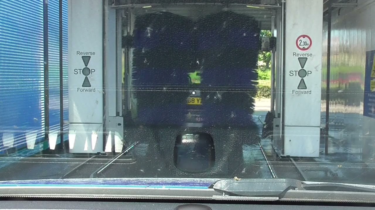 Christ Aquatus Prime car wash at Tesco, £10.50 Ultimate Combination Wash (Close view) 12.05.2025