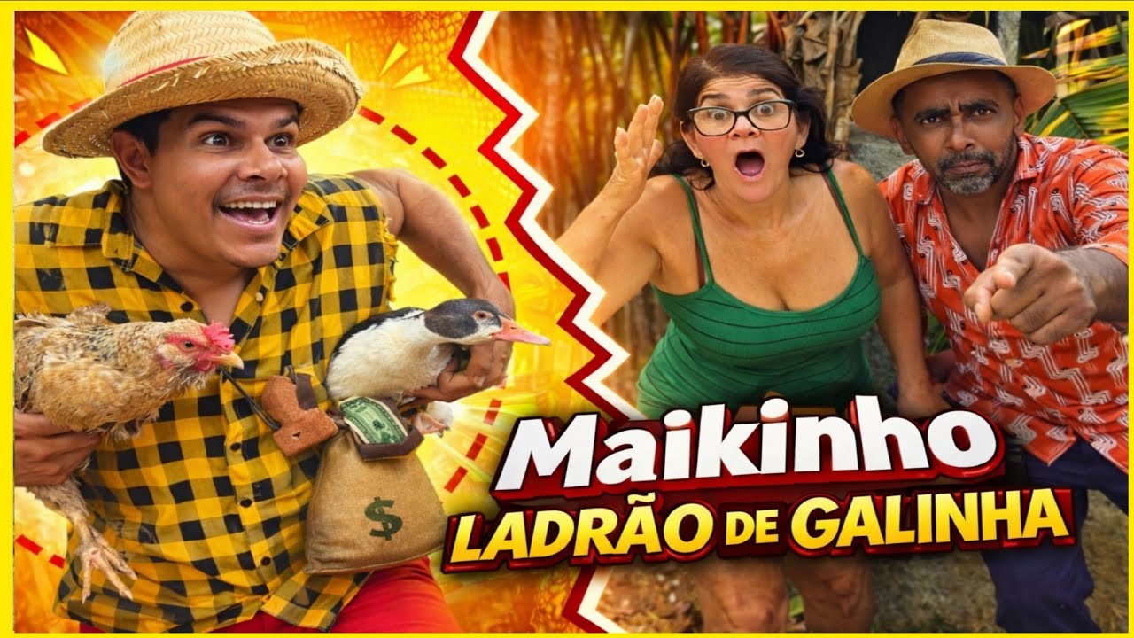 MAYKINHO O LADRÃO DE GALINHA?! 😂 Pegaram Ele no Flagante!