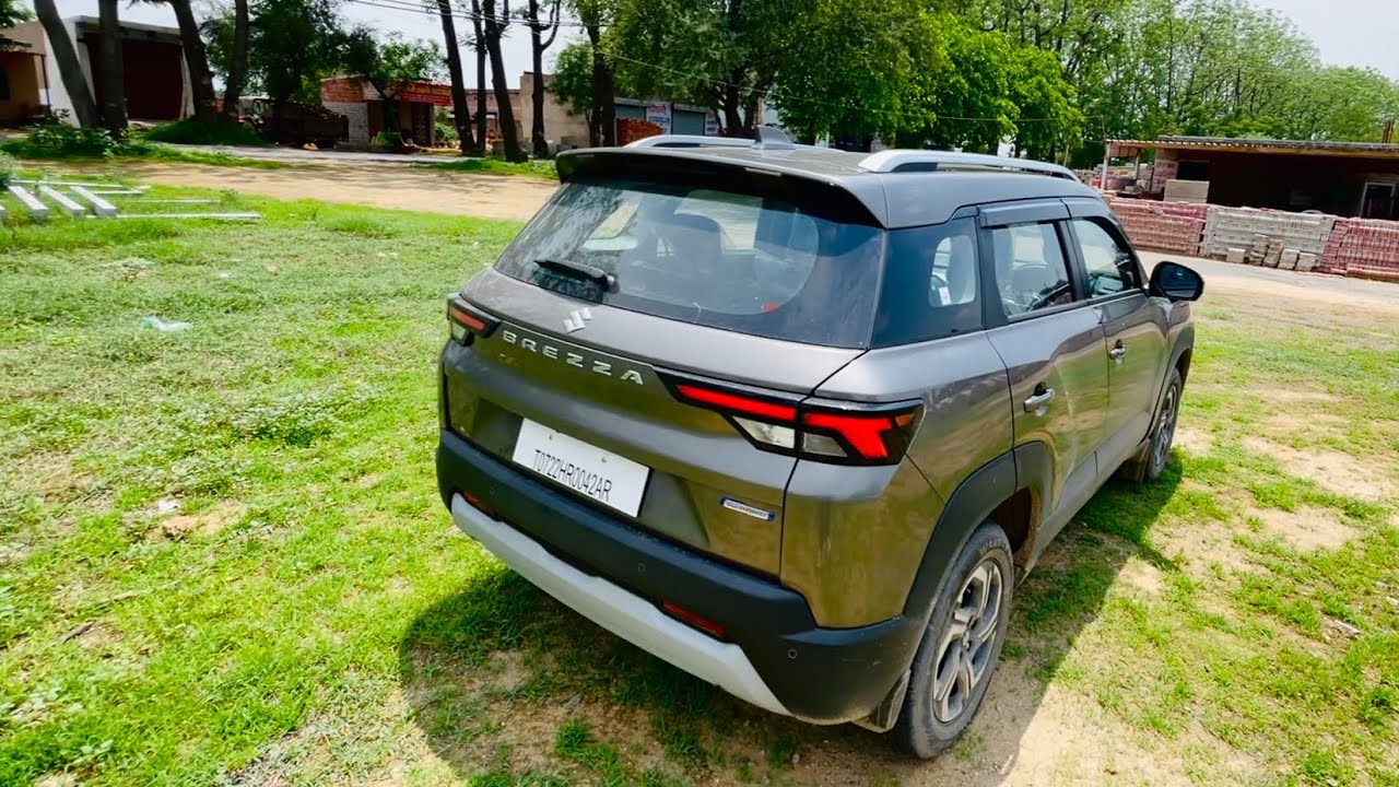 New Brezza ZXi+ 2022 Magma Grey | Interior & Exterior