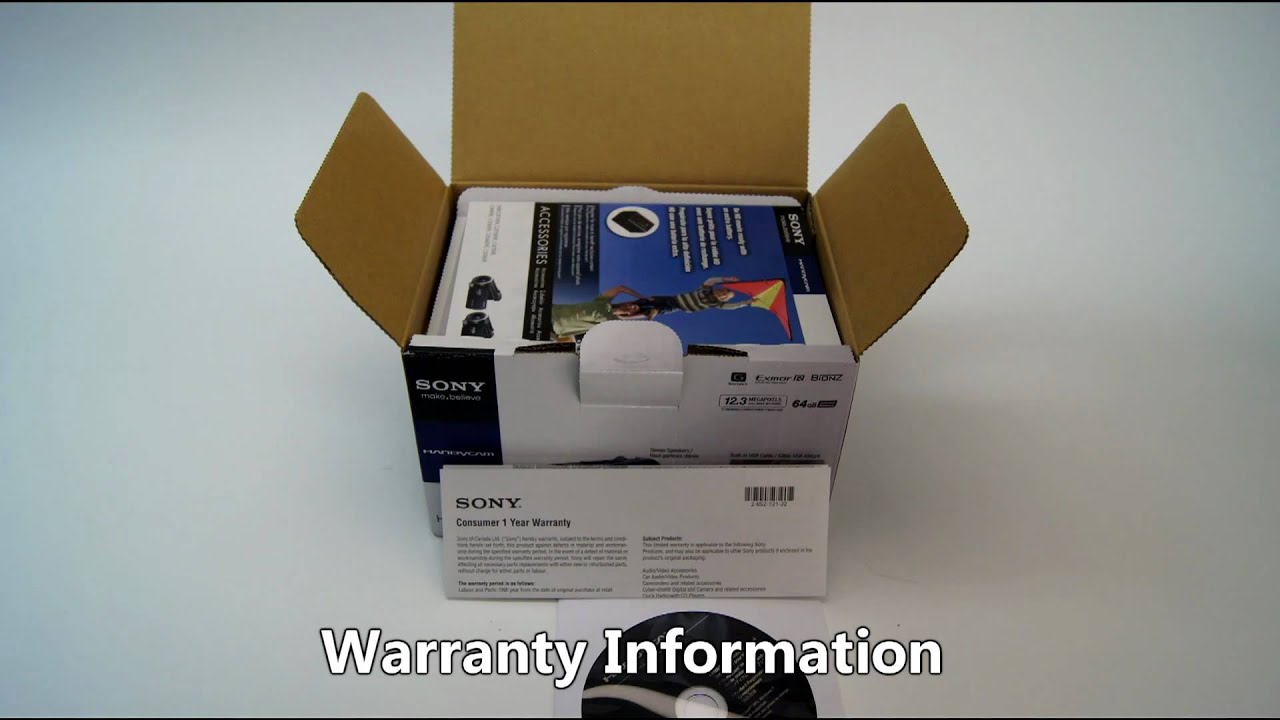Sony Handycam HDR-CX560V Unboxing/Tutorial & First Look