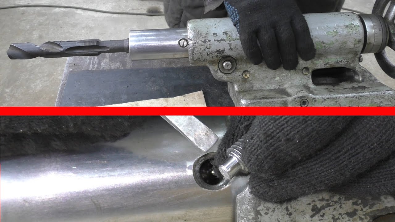 Гужон от проворота сверла в задней бабке