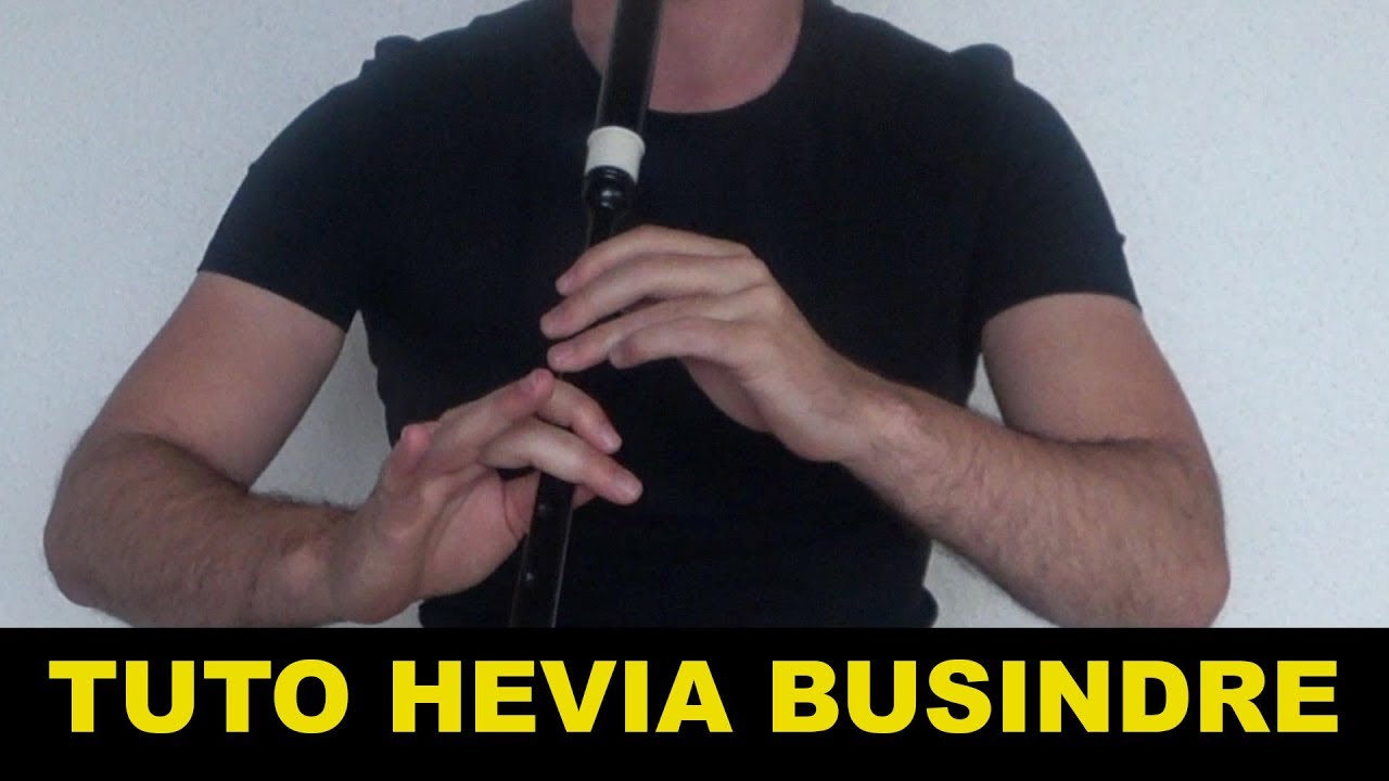 Hevia / Busindre reel / tuto cornemuse écossaise