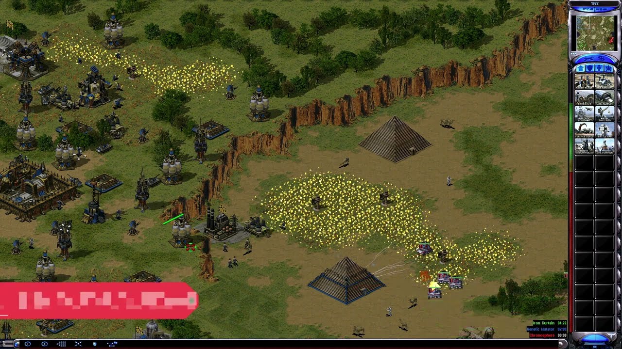 5 Paris Towers vs 1000 Conscripts - Bridge test - Red