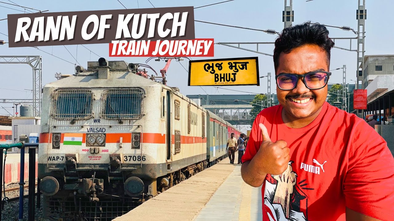 Rann of Kutch Train Journey 🔥 | Bandra Terminus - Bhuj AC Express Full Journey | Bandra to Bhuj