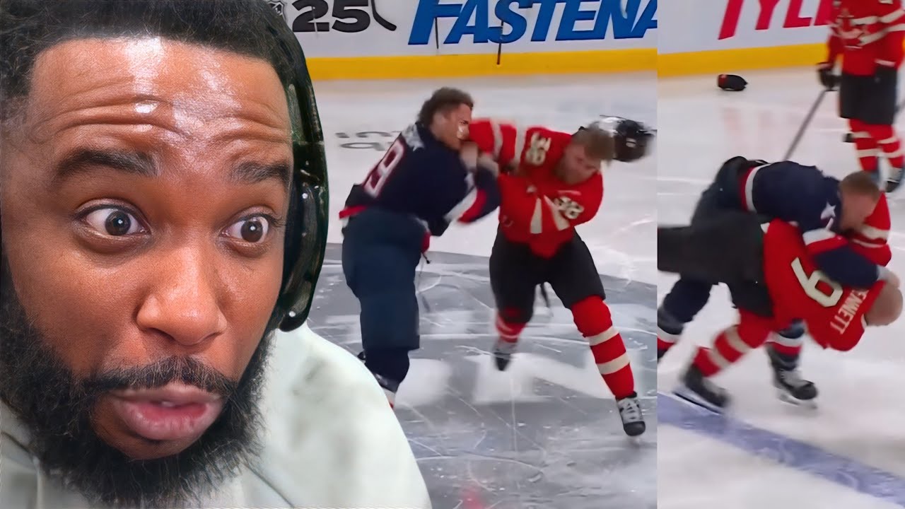 CashNasty Reacts To 3 FIGHTS in 9 Seconds! USA vs Canada Rivalry Game