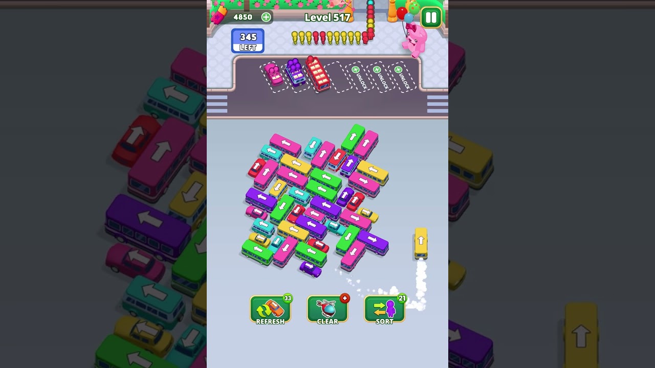 Bus Escape: Traffic Jam Level 516-517-518-519-520
