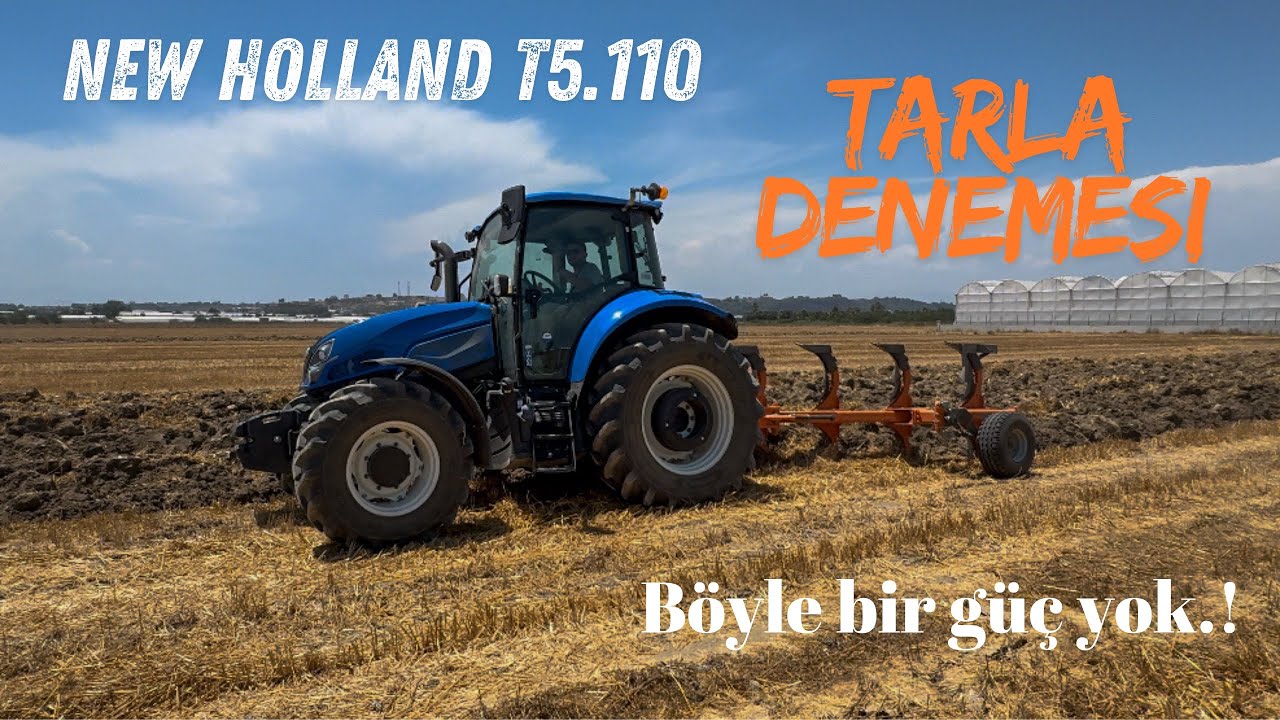 New Holland T5 Electro Command Kullandım - BÖYLE BİR GÜÇ YOK!