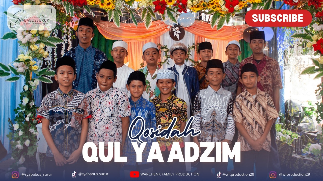 QUL YA ADZIM - WALIMATUL KHITAN FAQIH