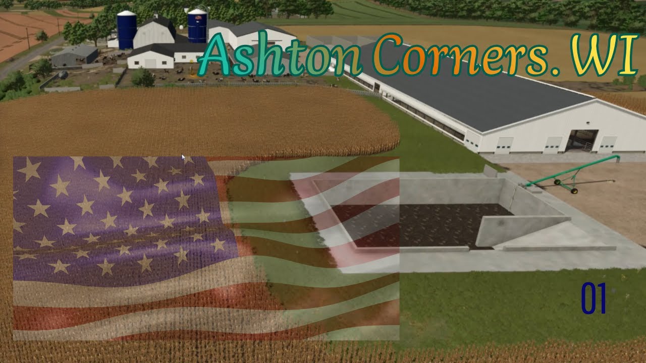 FS25 Ashton Corners EP01 [Starting a Farm]