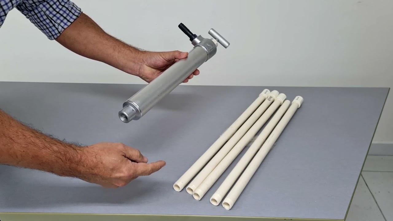 LEONE EQUIPAMENTOS: Bomba de Drenagem Manual com Canos #abastecimento #posto #leone #postodegasolina