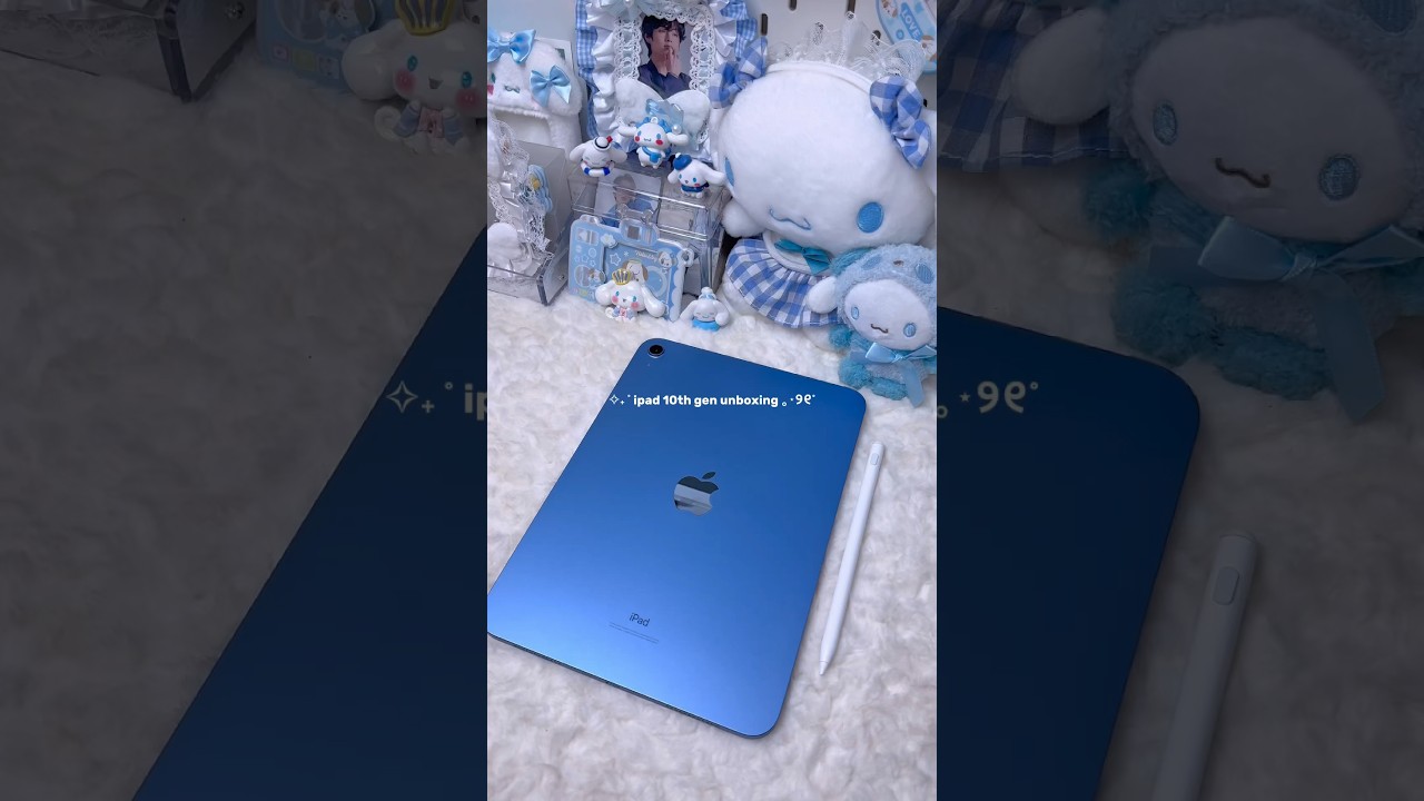 Распаковка iPad 10-го поколения в синем цвете🥹 такой красивый! #ipad #ipadunboxing #appleunboxing