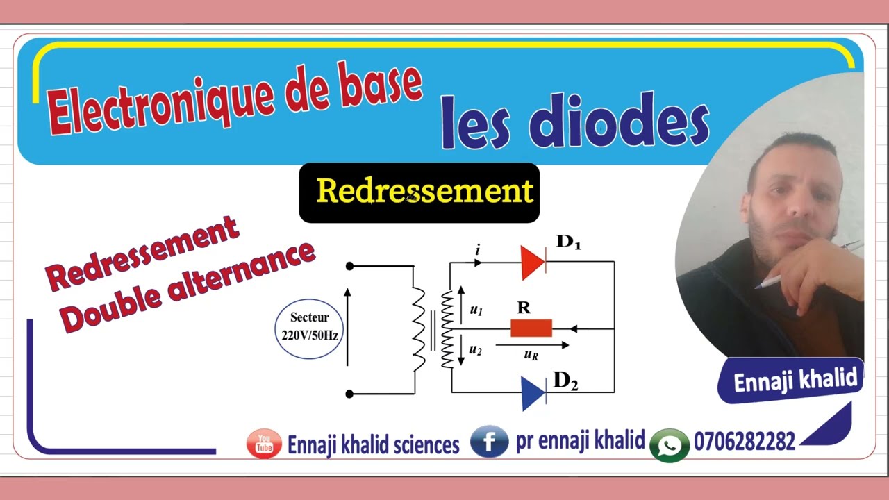 Redressement Double alternance les diodes