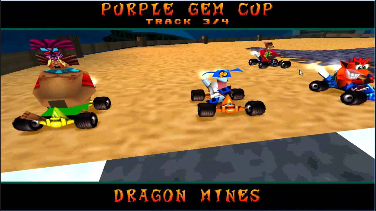 crash team racing ctr purple gem cup