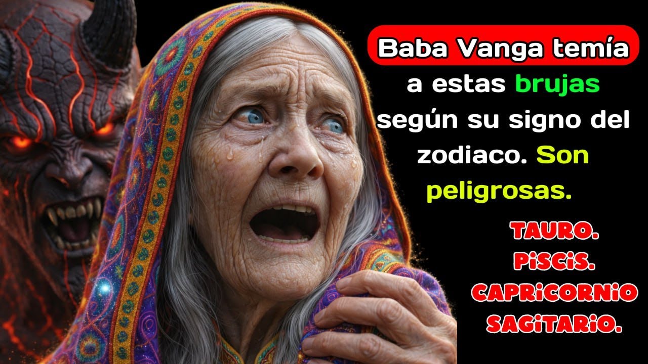 Baba Vanga temía a estas brujas según su signo del zodiaco. Son peligrosas. Tauro. Piscis. ..