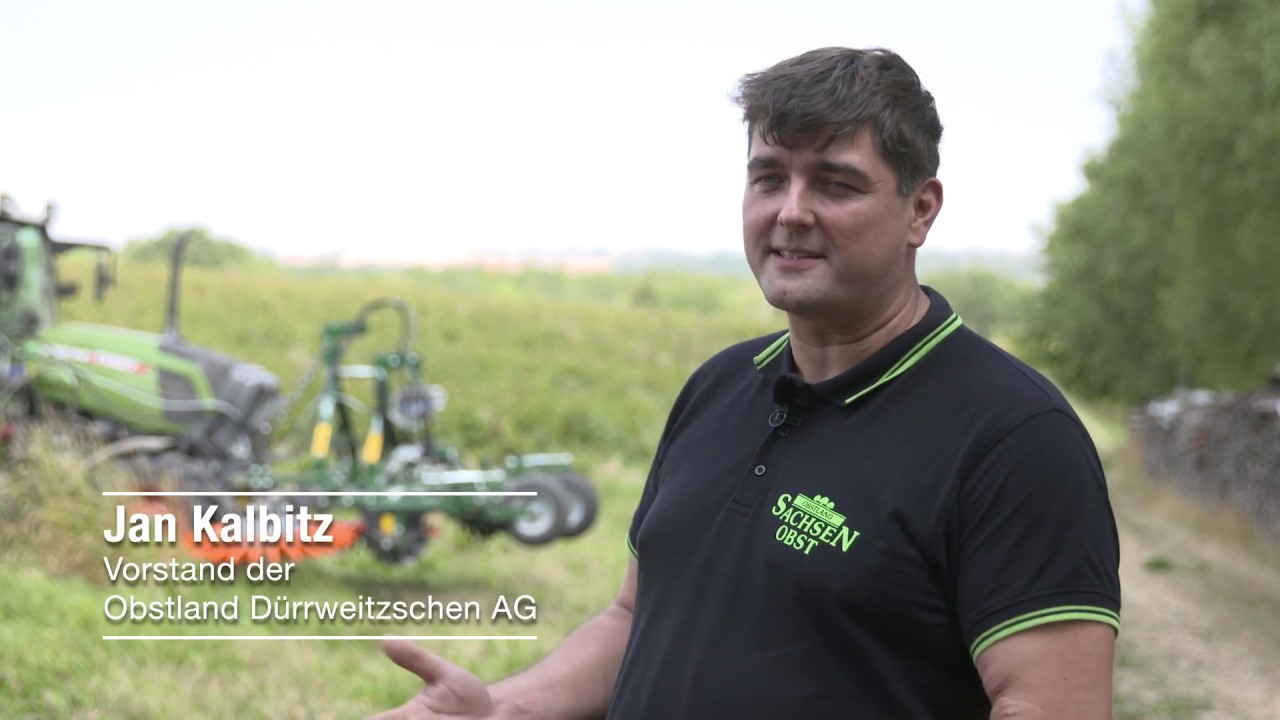 Sachsenobst, Interview: ALM UGR Geräteträger mit Rollhacke Obstbau, Baumstreifenpflege
