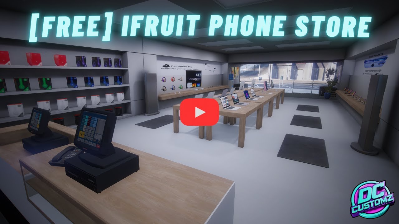 [FREE] Ifruit Phone Store MLO Fivem