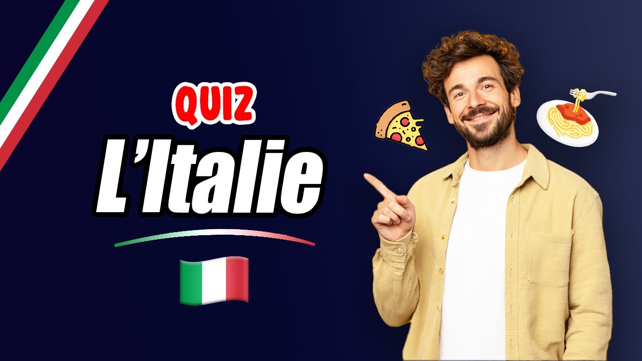 Quiz sur l'Italie 🇮🇹 - 20 Questions pour les amoureux de ce pays