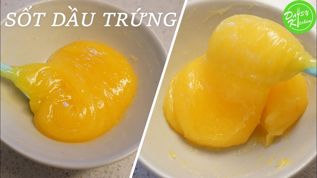 Công thức & kinh nghiệm làm Sốt Dầu Trứng trong, thơm béo, không tách dầu, thành công ngay lần đầu