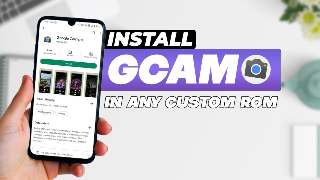 INSTALL GCAM IN ANY CUSTOM ROM | WITHOUT ROOT | Easy And Working Method #2k22