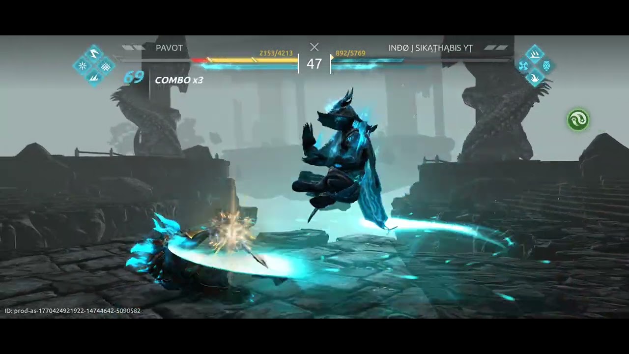 Low Health Epic Comeback using Shang