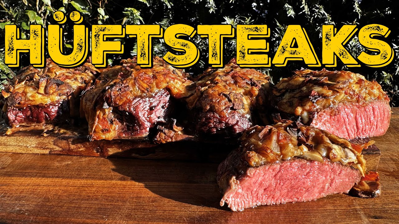 STEAKS MIT CHAMPIGNON-TOMATENKRUSTE
