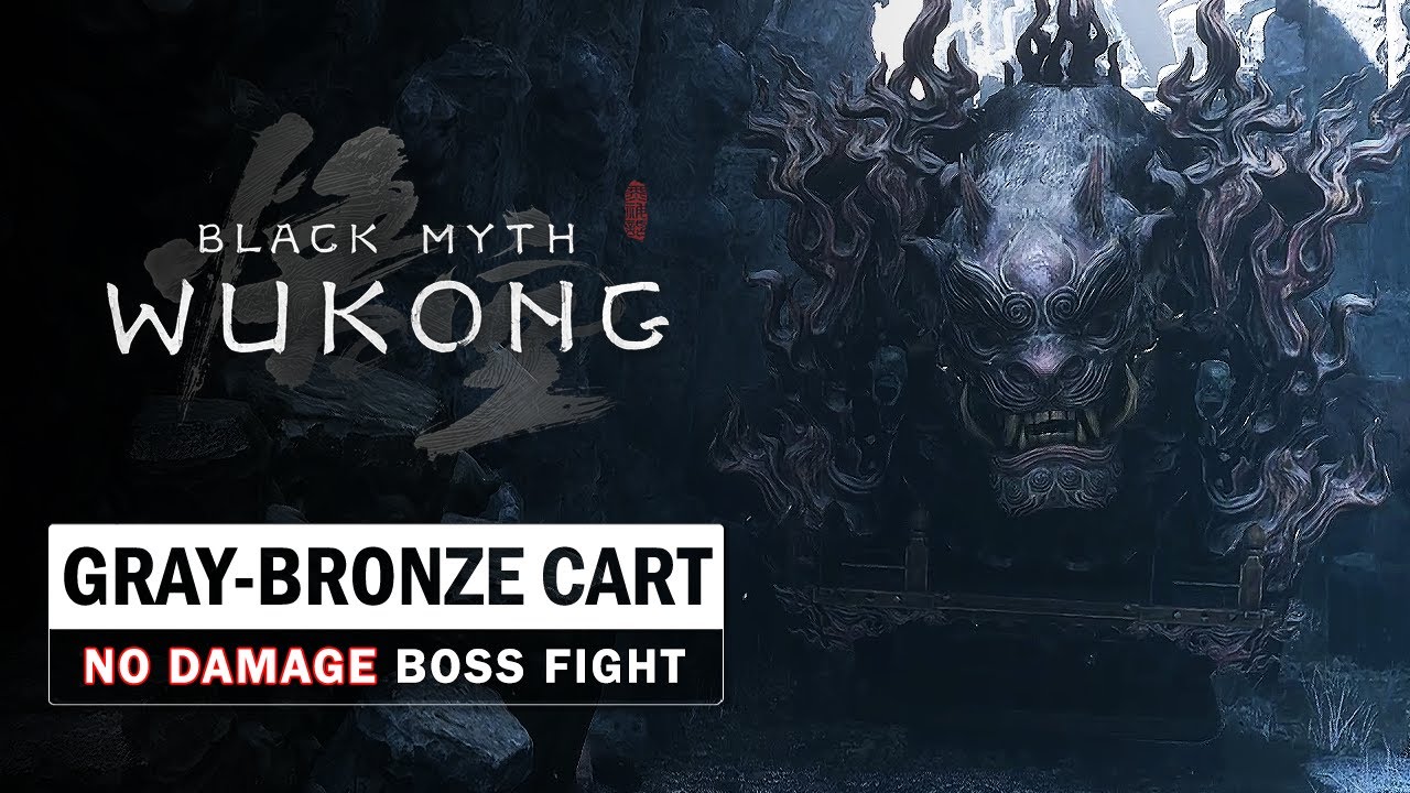 Black Myth Wukong - Gray-Bronze Cart Boss Fight (No Damage Taken)