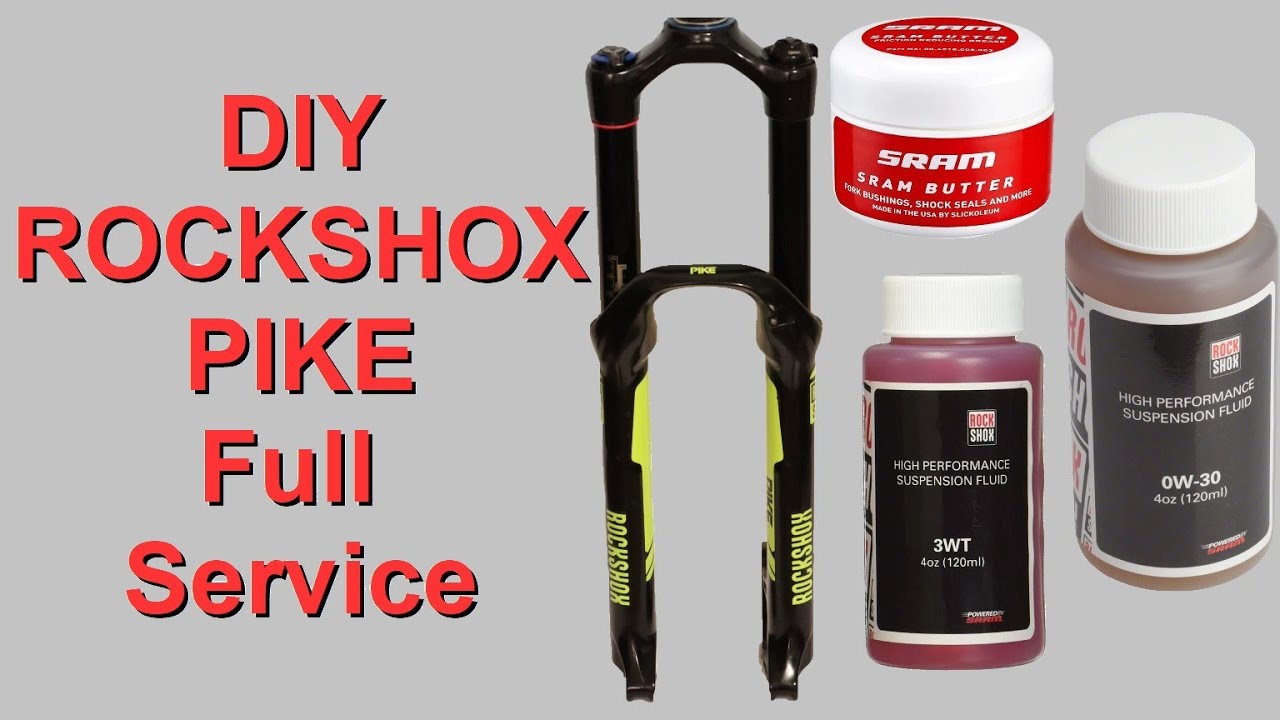 DIY Rockshox Pike full service - 50 and 200 hour maintenance intervals