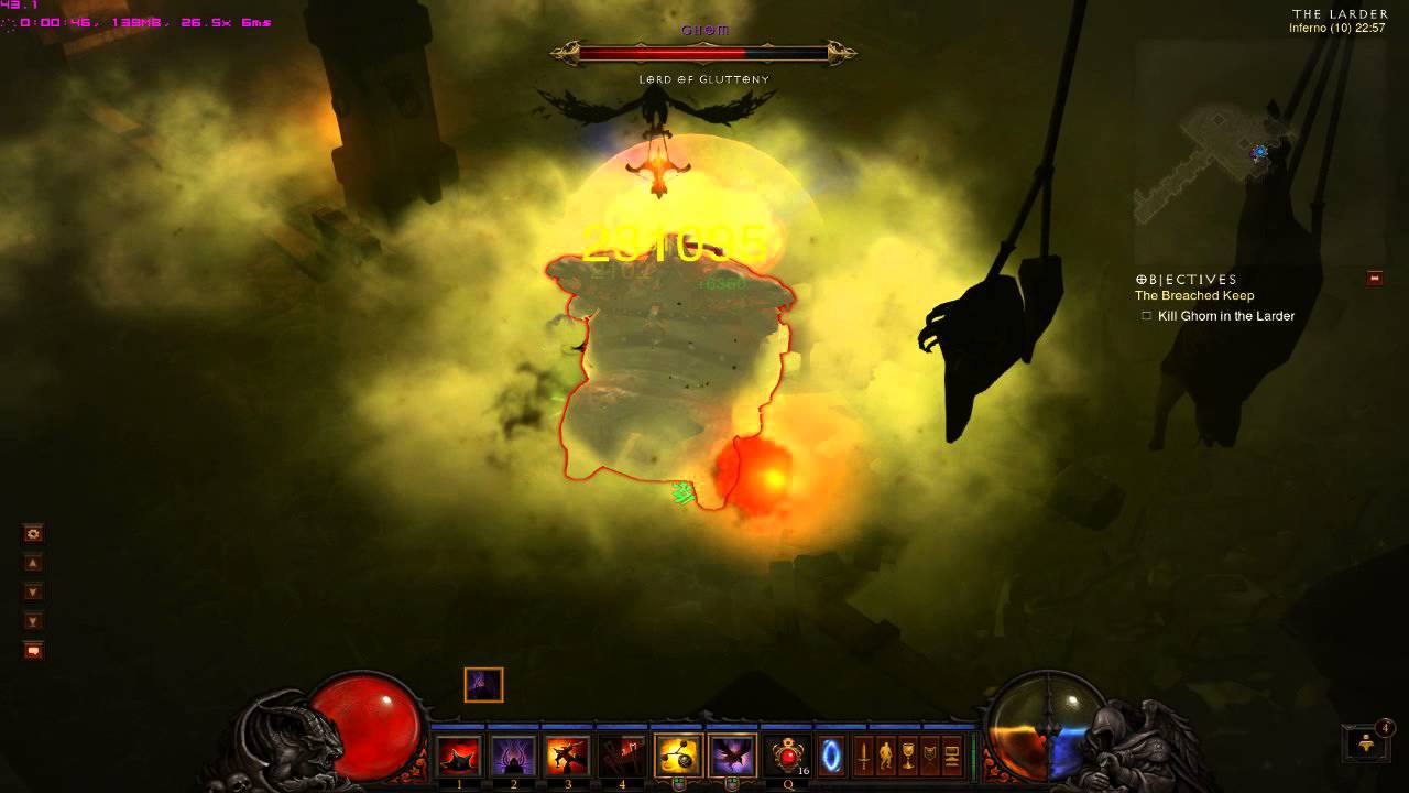 D3 Ghom MP10 DH test - Bola | Sentry | Spike Traps | Rain of Vengence