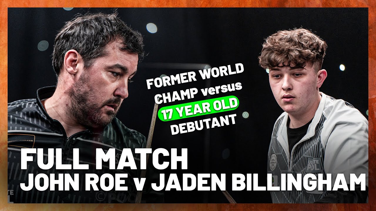 17 year old Jaden Billingham vs EX World Champ John Roe | UP Champions League 2025 - Week 2, Match 2