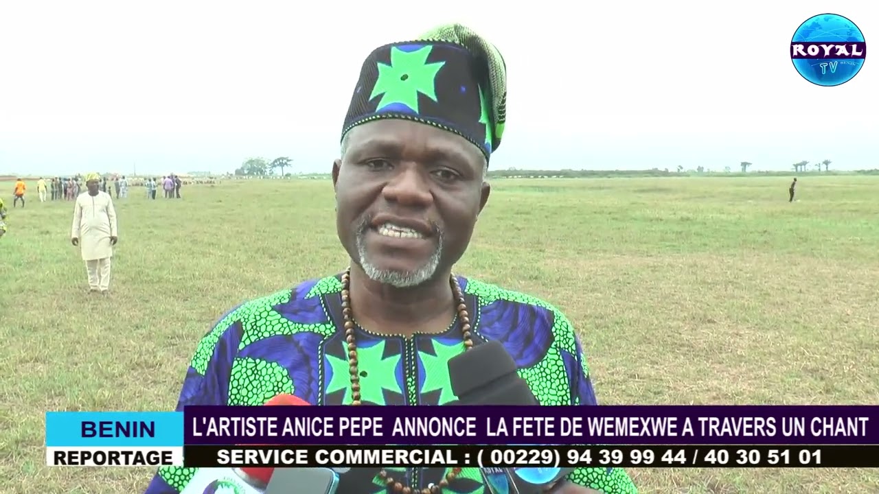 L'ARTISTE ANICE PEPE ANNONCE  LA FETE DE WEMEXWE A TRAVERS UN CHANT